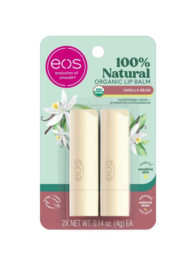 EOS Vanilla Bean Blister 2-Pack Sticks.28 oz